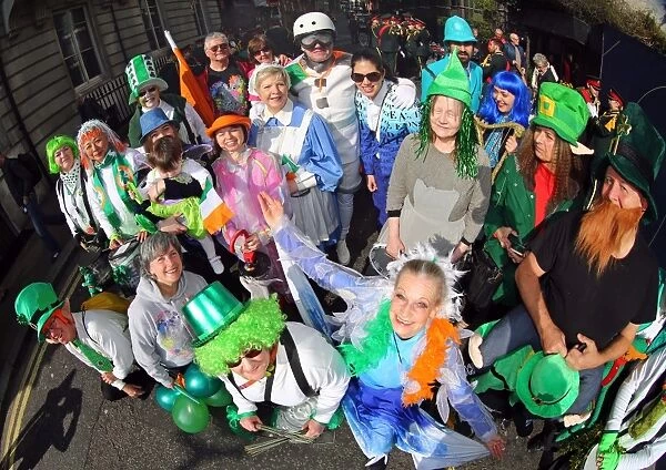 St Patricks Day Parade 2016 in London