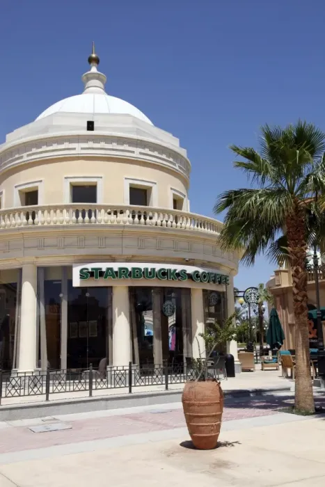  : Starbucks coffee shop in Sharm El Sheikh, Egypt