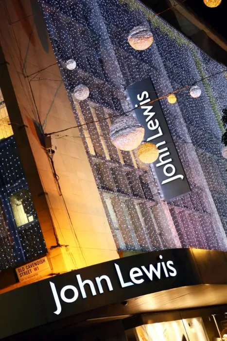  : Switching on Oxford Street Christmas lights in London