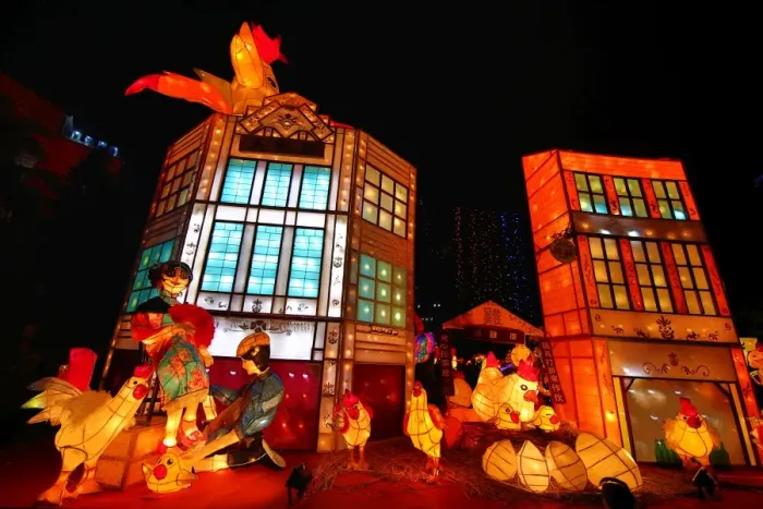  : Taipei Lantern Festival, Ximen, Taipei, Taiwan - 07 Feb 2017