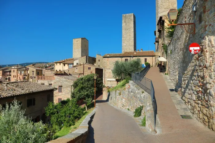  : Towers in the city of San Gimignano, Tuscany, Italy