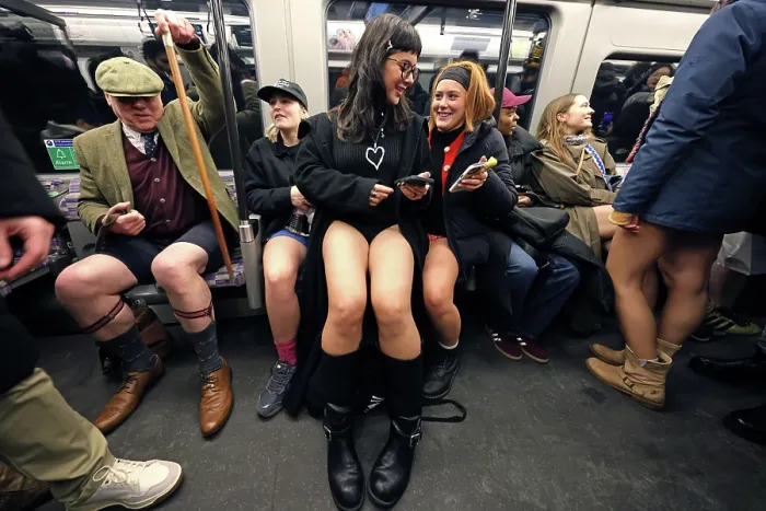  : No Trousers Tube Ride London 2026