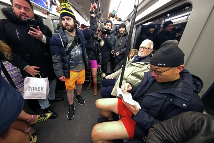  : No Trousers Tube Ride London 2026