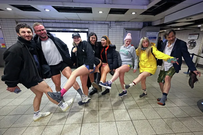  : No Trousers Tube Ride London 2026