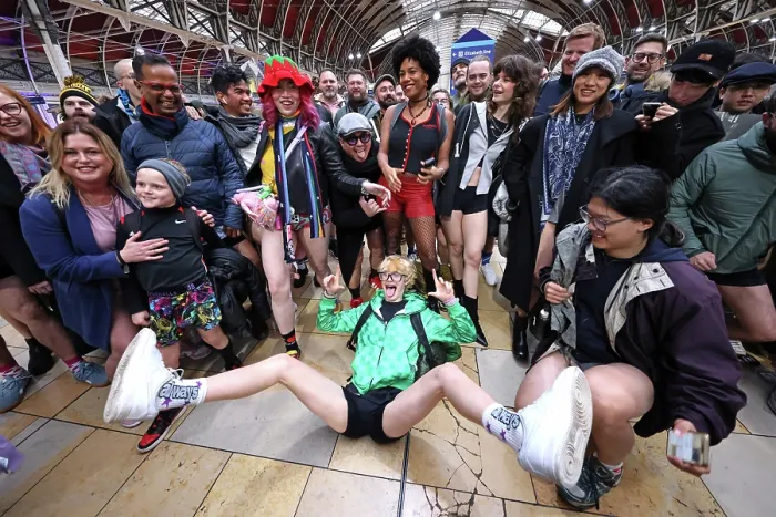  : No Trousers Tube Ride London 2026