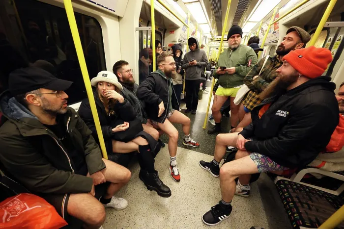  : No Trousers Tube Ride London 2026