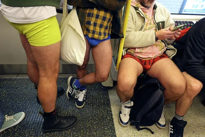  : No Trousers Tube Ride London 2026