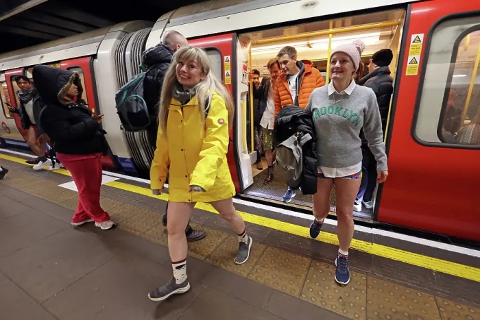  : No Trousers Tube Ride London 2026