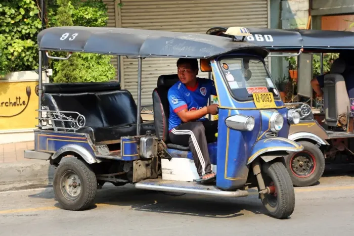  : Tuk Tuk taxi in Chiang Mai, Thailand