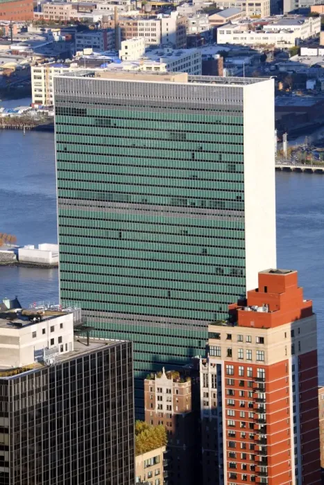  : United Nations Building, New York. America