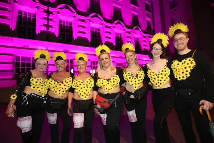  : Walk the Walk Moonwalk wearing bras, London, UK - 14 May 2022