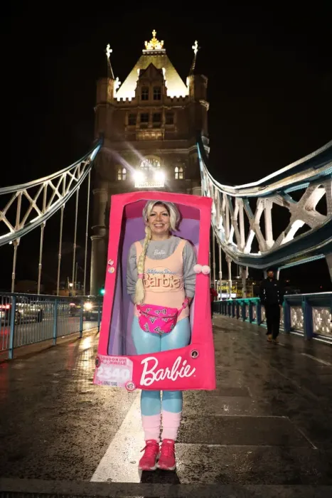  : Walk the Walk Moonwalk wearing bras, London, UK - 14 May 2022