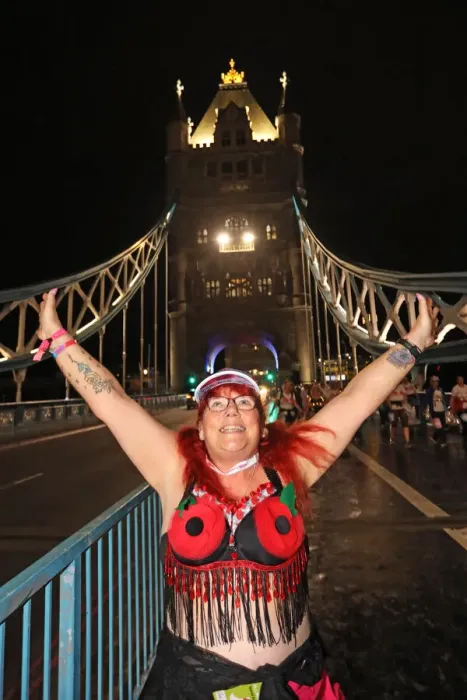  : Walk the Walk Moonwalk wearing bras, London, UK - 14 May 2022