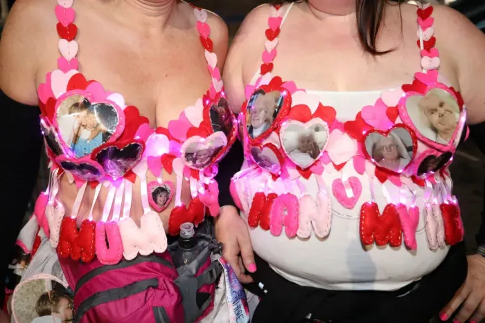  : Walk the Walk Moonwalk wearing bras, London, UK - 14 May 2022