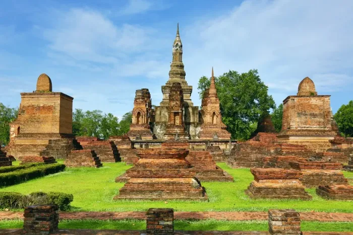  : Wat Mahathat temple, Sukhotai, Thailand