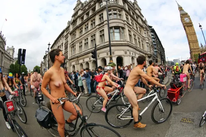  : World Naked Bike Ride 2015, London, England