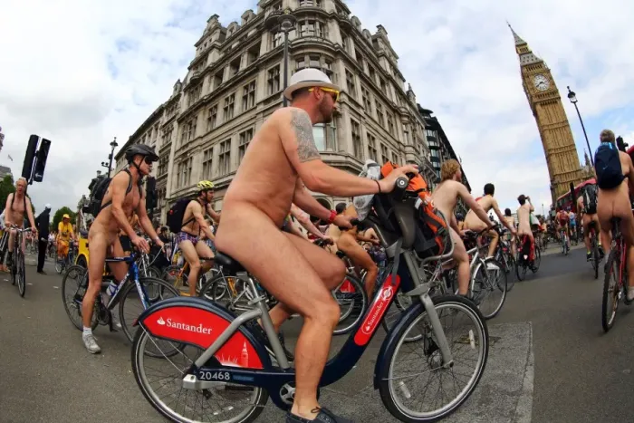  : World Naked Bike Ride 2015, London, England