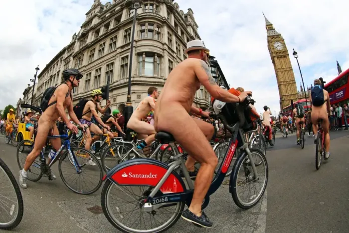  : World Naked Bike Ride 2015, London, England