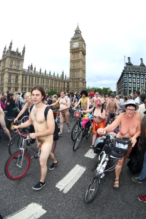 : World Naked Bike Ride 2015, London, England