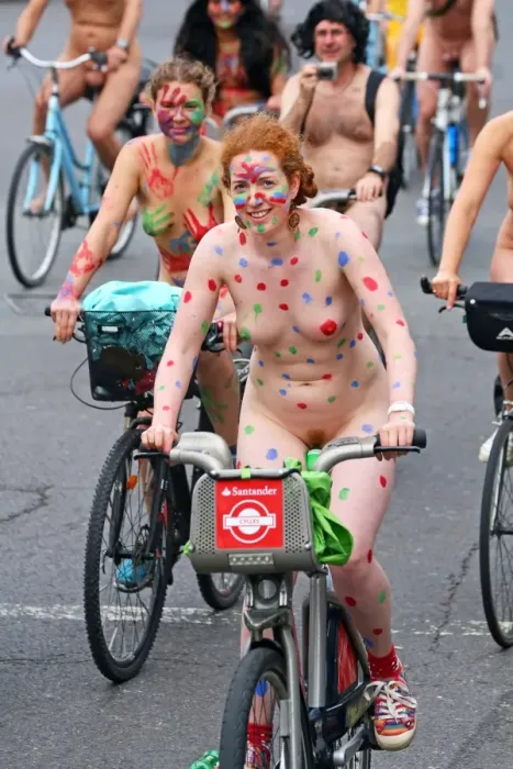  : World Naked Bike Ride 2015, London, England