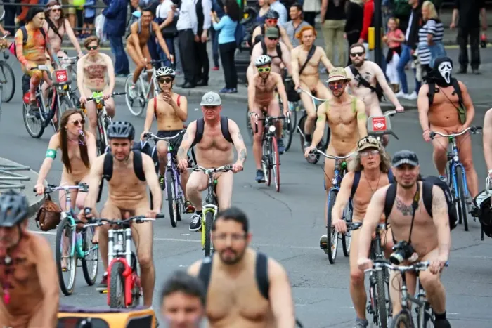  : World Naked Bike Ride 2015, London, England