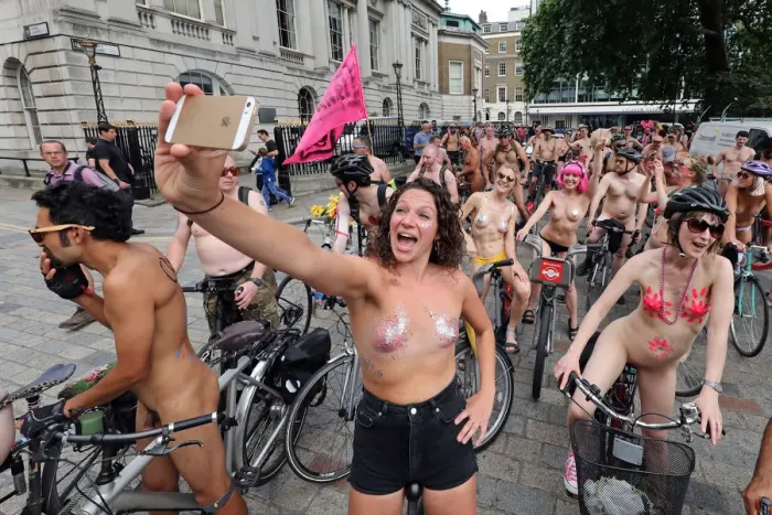  : World Naked Bike Ride 2018, London