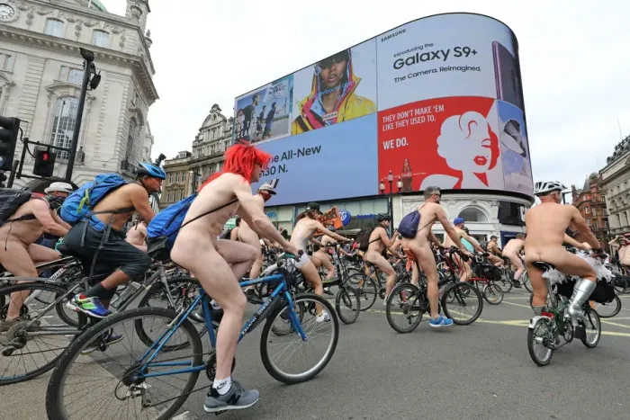  : World Naked Bike Ride 2018, London