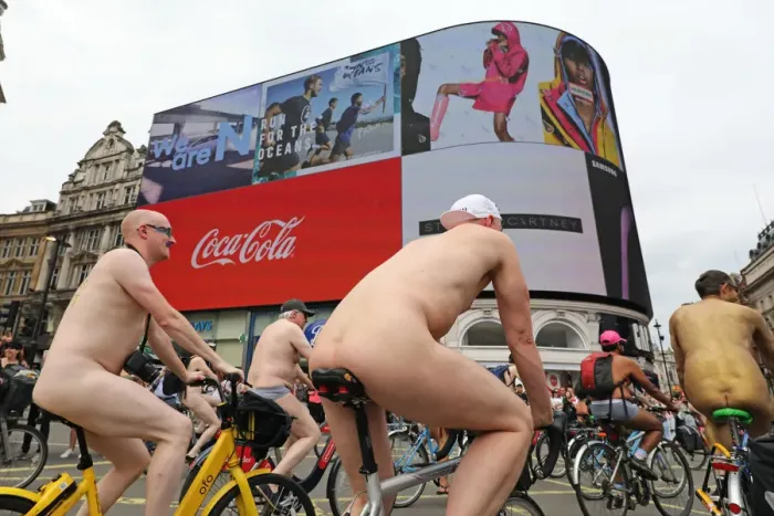  : World Naked Bike Ride 2018, London