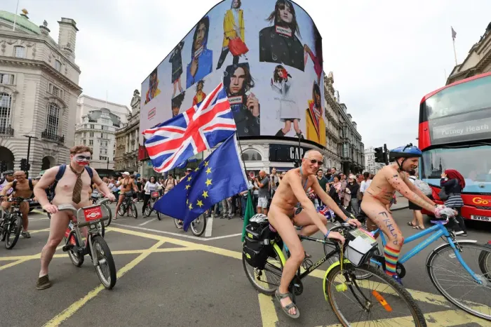  : World Naked Bike Ride 2018, London