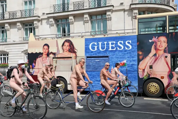  : World Naked Bike Ride 2021, London, England