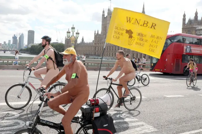  : World Naked Bike Ride 2021, London, England