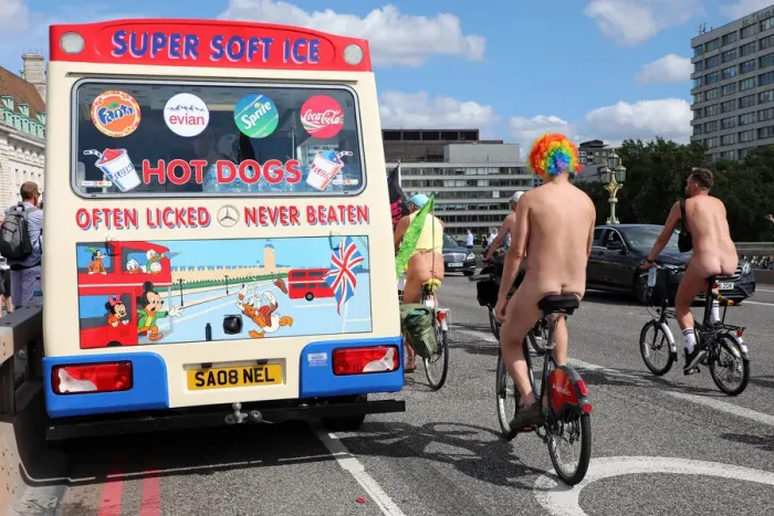  : World Naked Bike Ride 2021, London, England