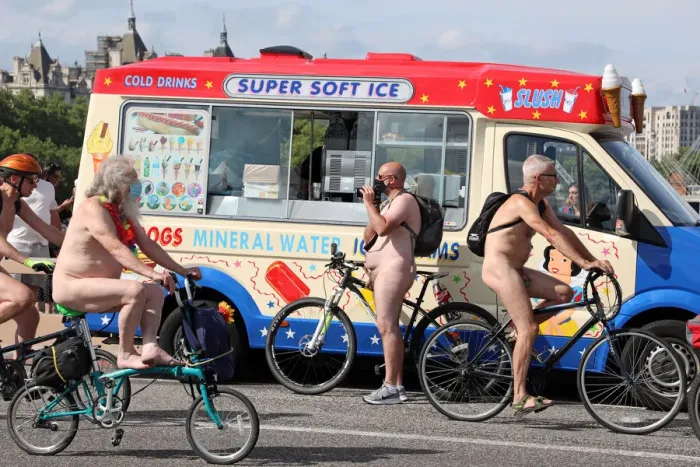  : World Naked Bike Ride 2021, London, England