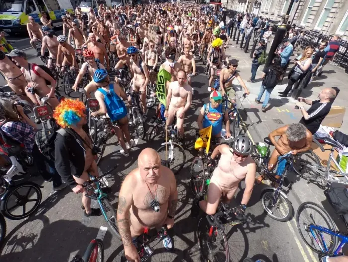  : World Naked Bike Ride in London