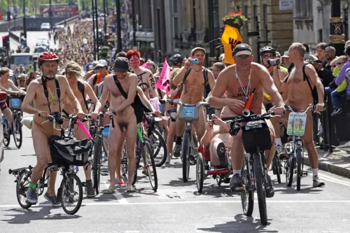  : World Naked Bike Ride, London