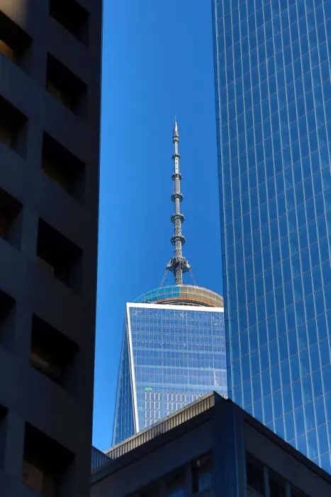  : One World Trade Center ( 1 WTC ) building, New York. America