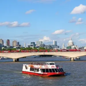 Prints of : Buses Waterloo Bridge