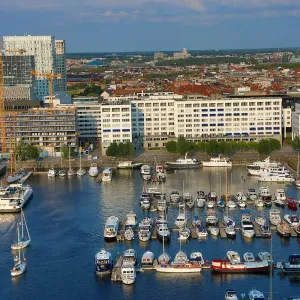 Antwerp Yacht Marina, Jachthaven, in Eilandje, Antwerp, Belgium