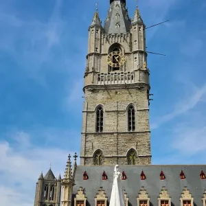 The Belfort van Gent, the Belfry of Ghent, Ghent, Belgium