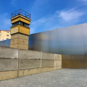 Berlin Wall at the Berlin Wall Memorial on Bernauer Strasse, Berlin, Germany