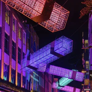Carnaby Street Christmas Lights switched on in London
