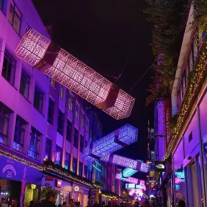 Carnaby Street Christmas Lights switched on in London