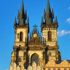 Church of our Lady before Tyn, Old Town Square, Prague, Czech Republic