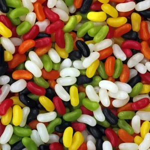 Coloured Jelly Beans
