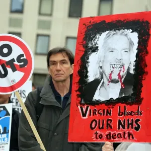 Defend Londons NHS Demonstration, London, England