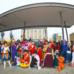 Dragonball Cosplay UK at MCM London Comic Con at Excel London