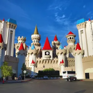 Excalibur Hotel and Casino, Las Vegas, Nevada, America