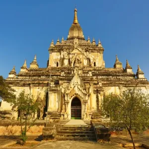 Gawdawpalin Temple Pagoda in Old Bagan, Bagan, Myanmar (Burma)