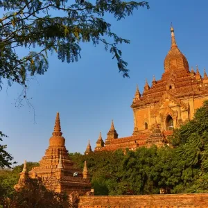 Htilominlo Temple in Bagan, Myanmar (Burma)