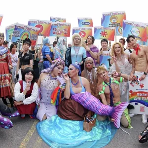 Kaohsiung Pride Parade 2025, Kaosiung, Taiwan - 29 Nov 2025